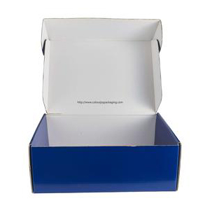 High quality stronge B flute corrugated shipping box